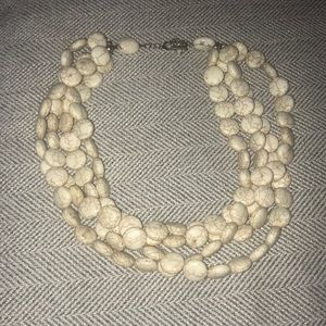 Ivory stone necklace by Patty Clarke